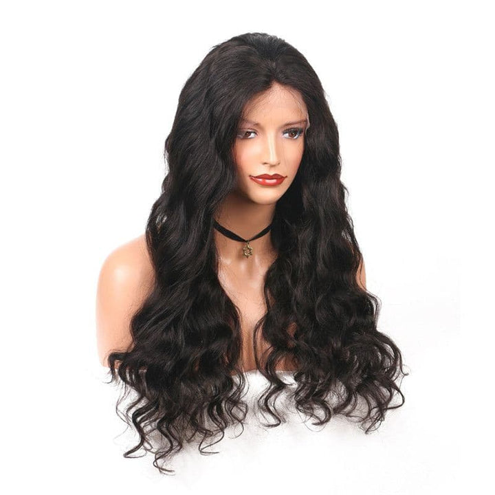 Pre Plucked Body Wave Full Lace Wig Human Hair 6