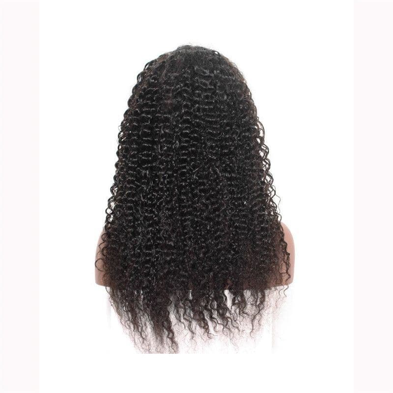 Pre Plucked Jerry Curly 360 Lace Frontal Wig6