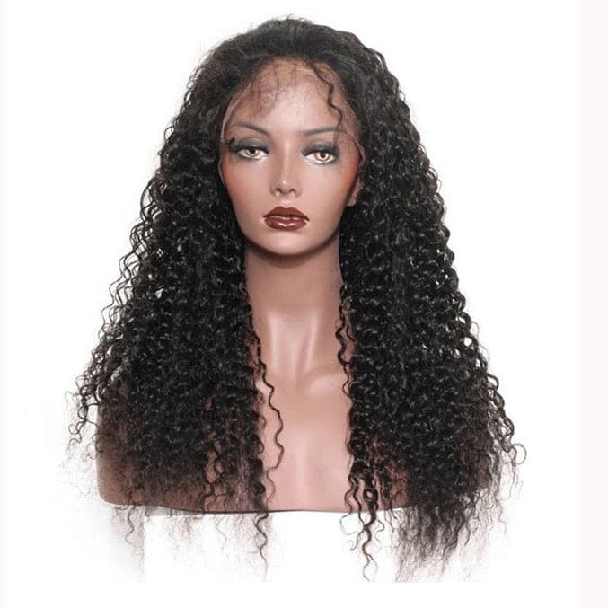 Pre Plucked Jerry Curly HD Full Lace Wig Human Hair BDJ-2