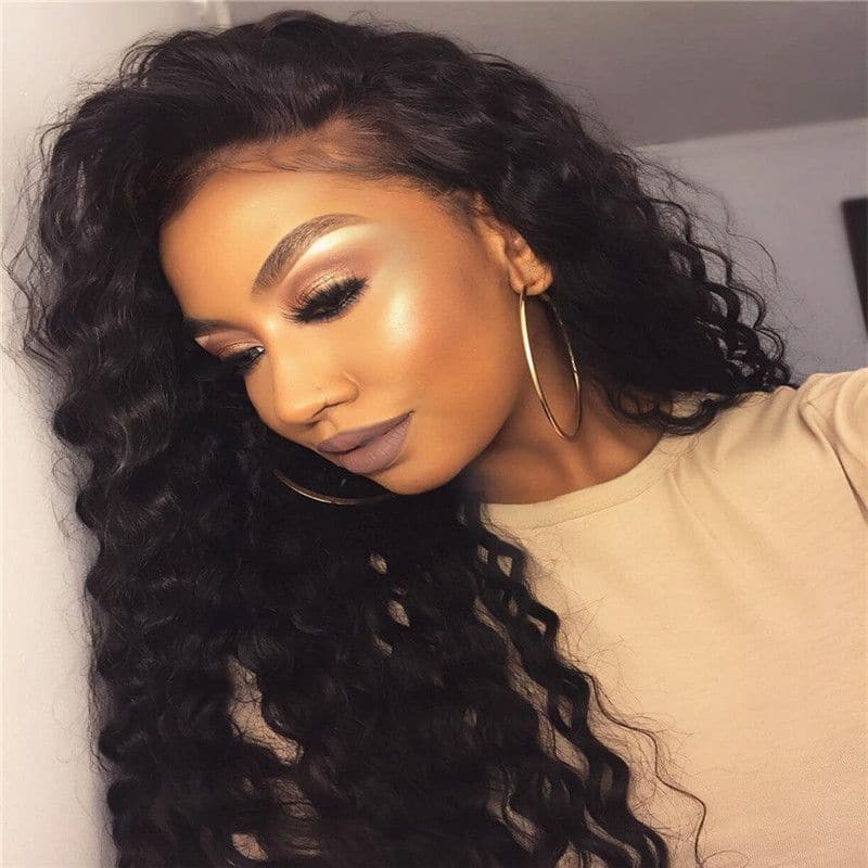 Pre Plucked Loose Wave Full Lace Wig Human Hair6