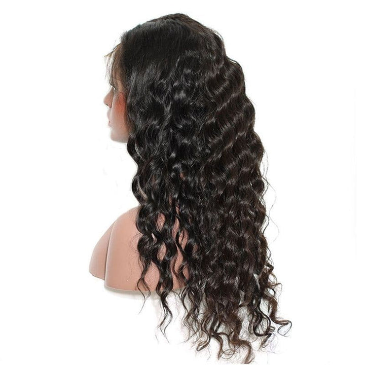 Pre Plucked Loose Wave Full Lace Wig Human Hair8