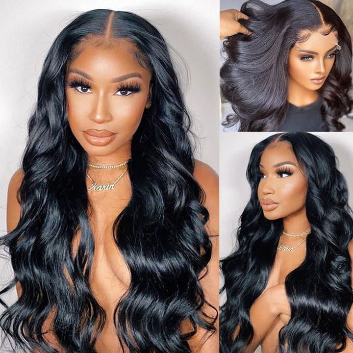 HD Clearly Lace 6x6 Lace Body Wave Closure Wig HDBW66-1