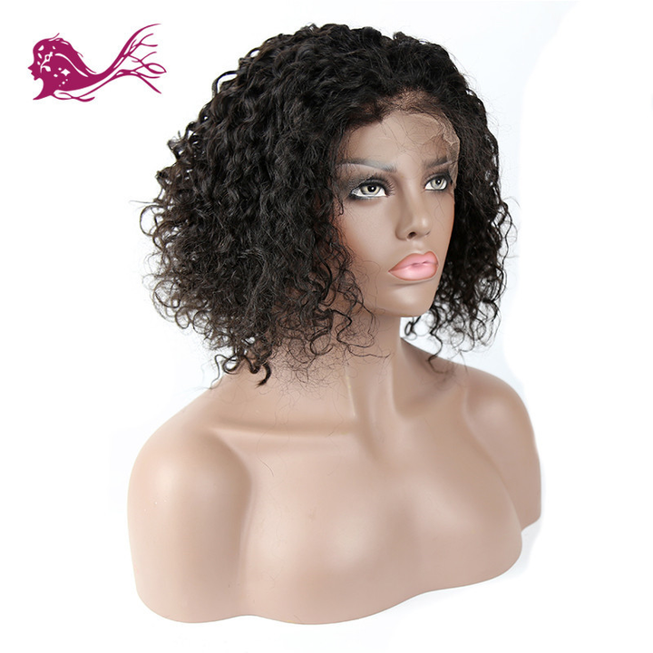 Pre Plucked Deep Curly HD Clear Lace Front BOB Wig OBBD-3