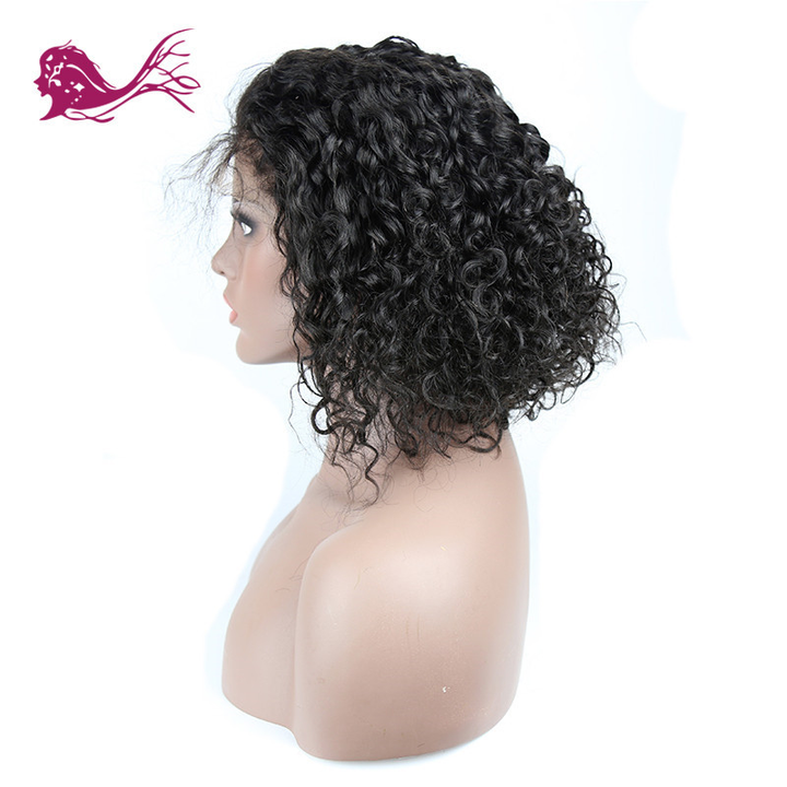 Pre Plucked Deep Curly HD Clear Lace Front BOB Wig OBBD-3