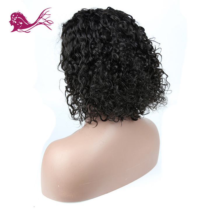 Pre Plucked Deep Curly HD Clear Lace Front BOB Wig OBBD-3