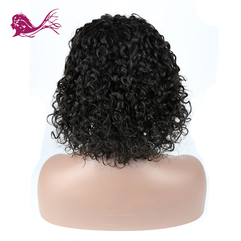 Pre Plucked Deep Curly HD Clear Lace Front BOB Wig OBBD-3