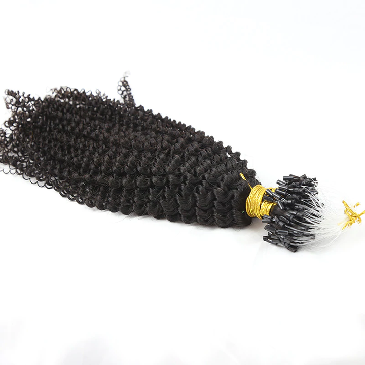 curly micro loop hair extensions