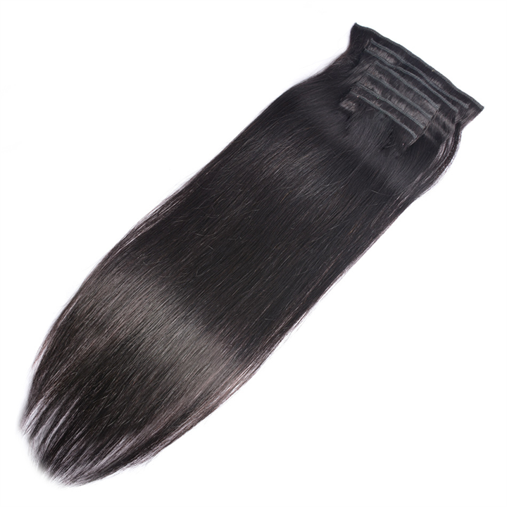 clip in hair extension Silky Straight Brazilian Human Hair