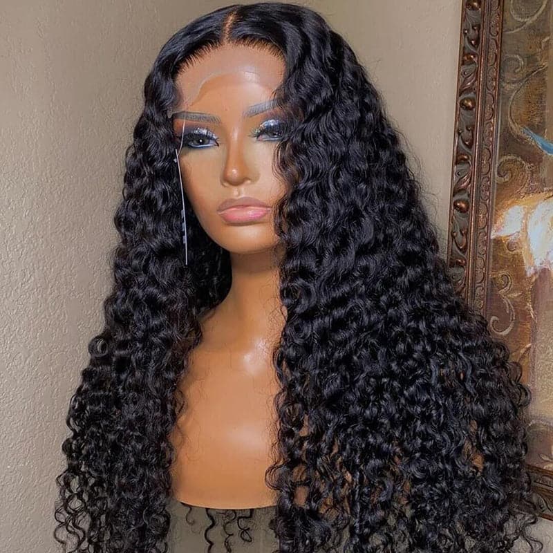 Undetectable Clear Lace Melt Skin Deep Wave 13x6 Lace Front Wig HDDW136