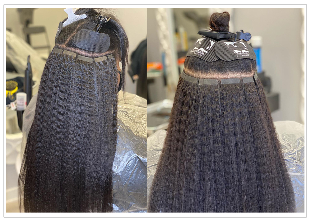 Affordable tape in extensions for black women