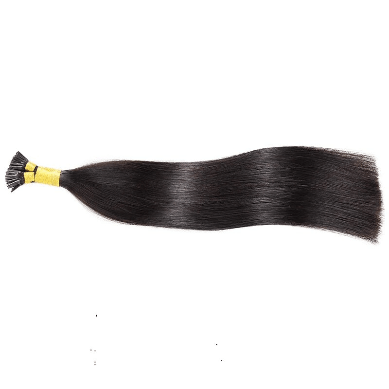 I TIP HAIR EXTENSION Silk Straight Human Hair