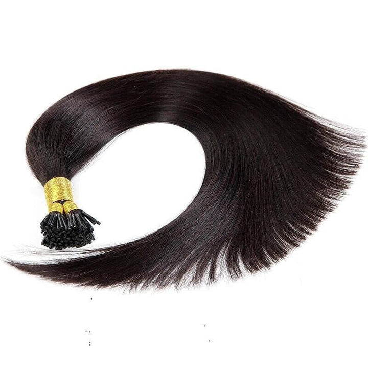 I TIP HAIR EXTENSION Silk Straight Human Hair