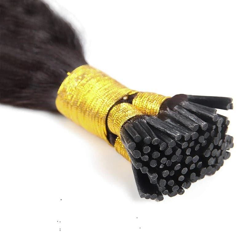 I TIP HAIR EXTENSION Silk Straight Human Hair