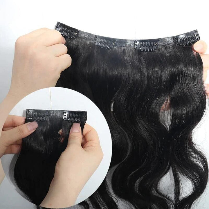 18 ultra seamless clip in hair extensions