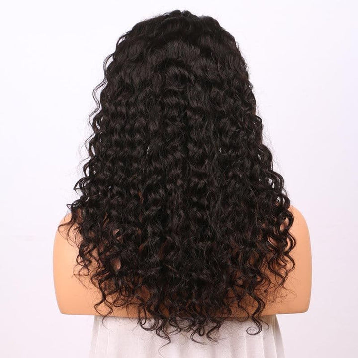 Transparent Lace Deep Curly 13x4 Lace Front Wig 11