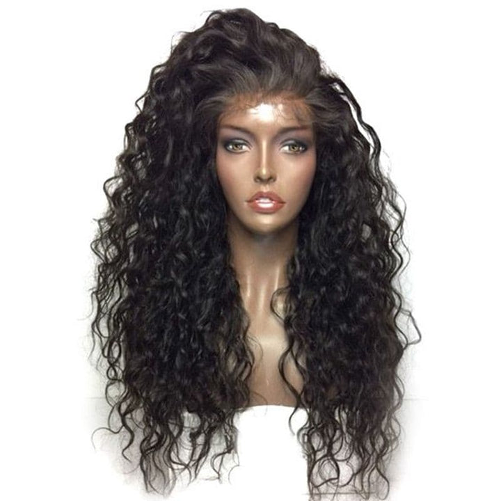 Transparent Lace Loose Curly 13x4 Lace Front Wig BBL-33