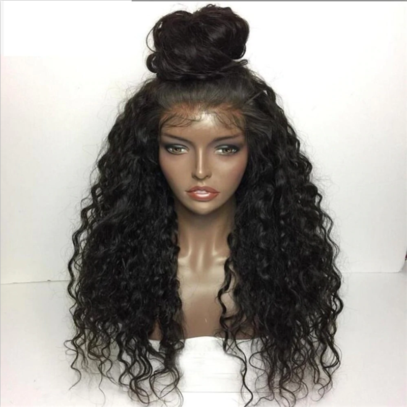 Transparent Lace Loose Curly 13x4 Lace Front Wig BBL-34