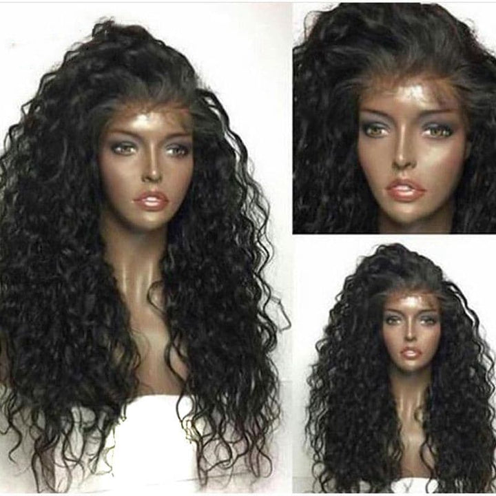 Transparent Lace Loose Curly 13x4 Lace Front Wig BBL-35