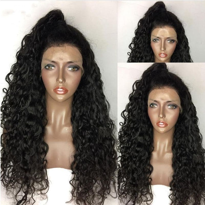 Transparent Lace Loose Curly 13x4 Lace Front Wig BBL-36