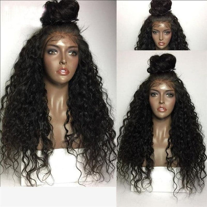 Transparent Lace Loose Curly 13x4 Lace Front Wig BBL-37