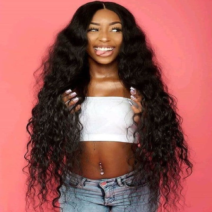 Transparent Lace Loose Wave 13x4 Lace Front Wig1