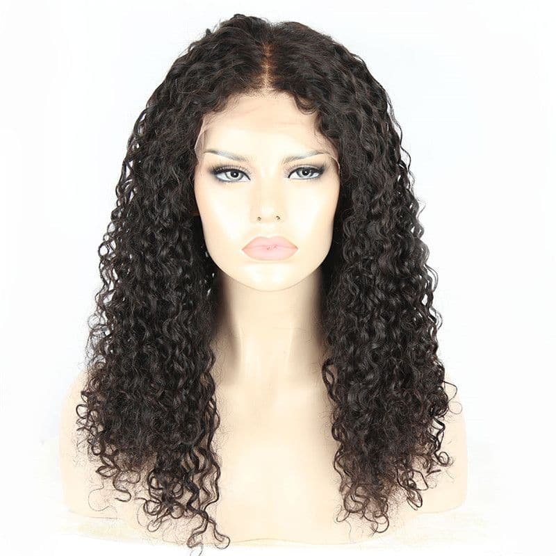 Transparent Lace Water Wave 13x4 Lace Front Wig3