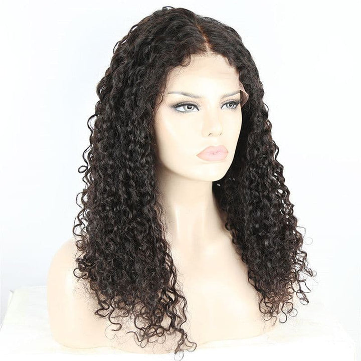 Transparent Lace Water Wave 13x4 Lace Front Wig4