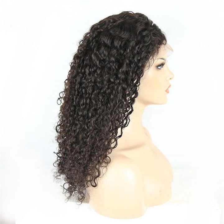 Transparent Lace Water Wave 13x4 Lace Front Wig6