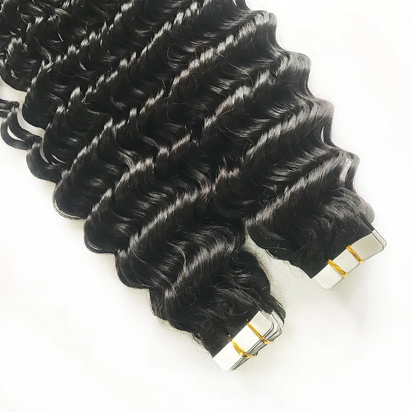 2 pack for full head tape hair extensions