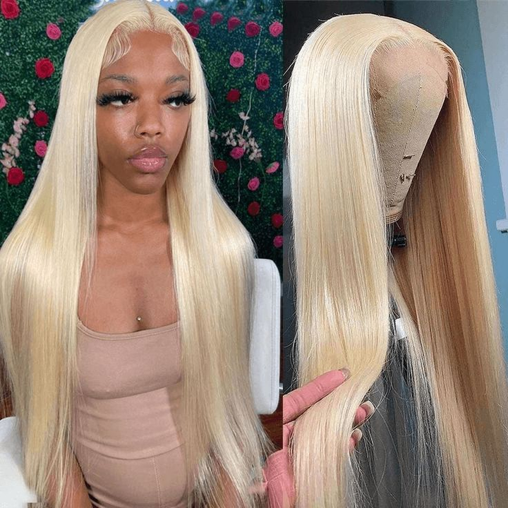 200%-300% Density 26-30 #613 Blonde 13x4 Lace Front Wig LTBBB-5