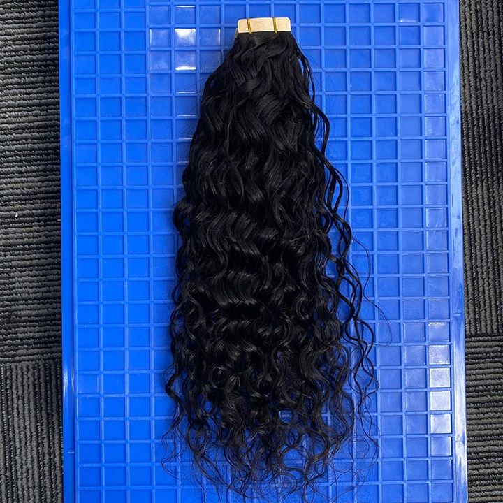 TAPE IN HAIR EXTENSION Water Wave Human Hair