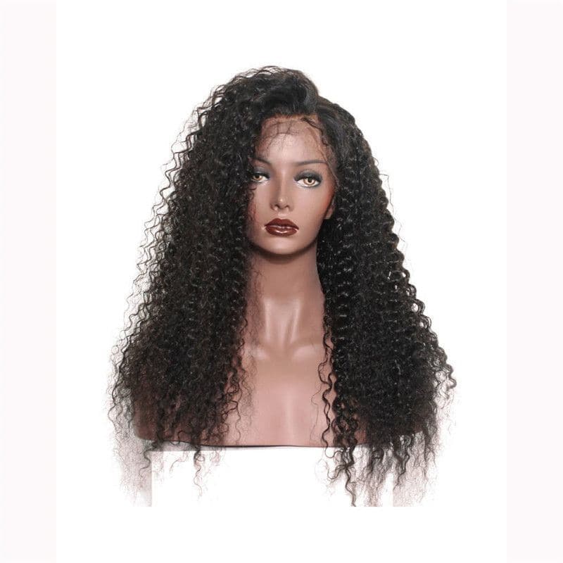 Transparent Lace Jerry Curly 13x6 Lace Front Wig BCC-6