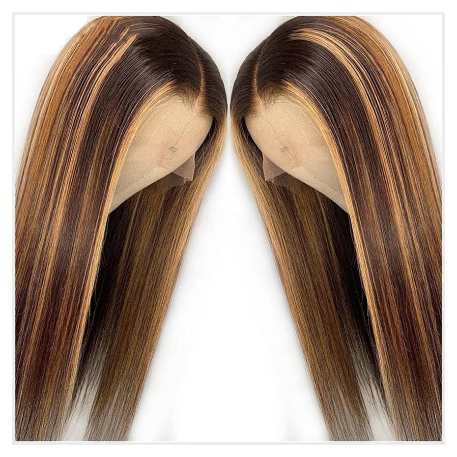 Highlights #4/27 Straight 13x4 Lace Front Wig  ST427