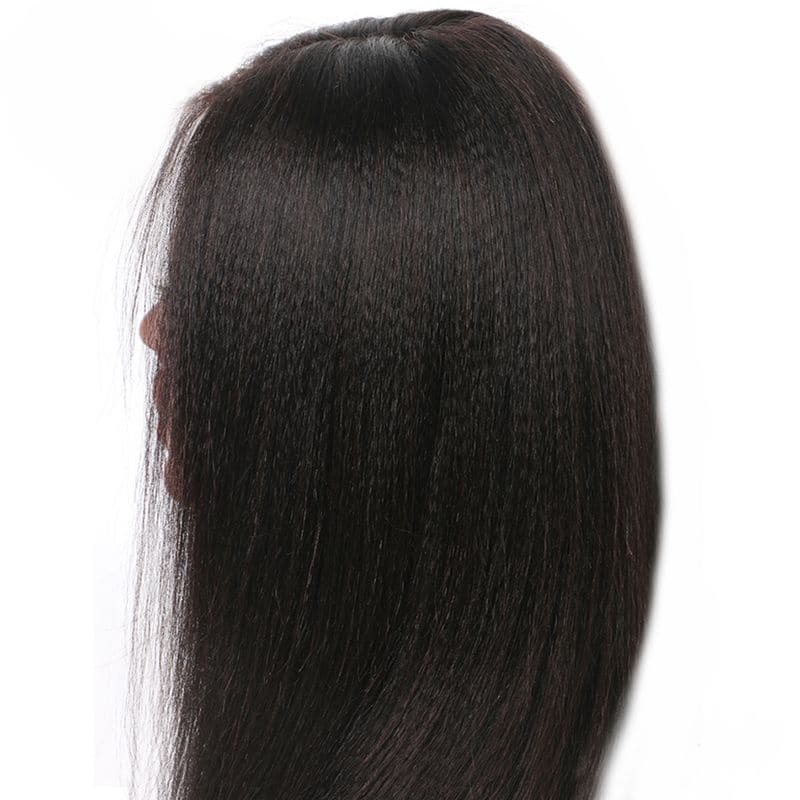 Transparent Lace Yaki Straight 13x4 Lace Front Wig BBS-1