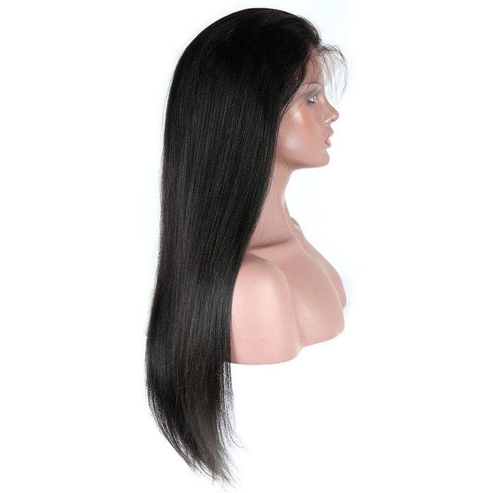 Transparent Lace Yaki Straight 13x4 Lace Front Wig BBS-1