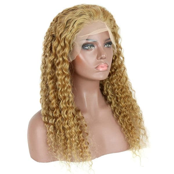 human hair curly lace front wigs