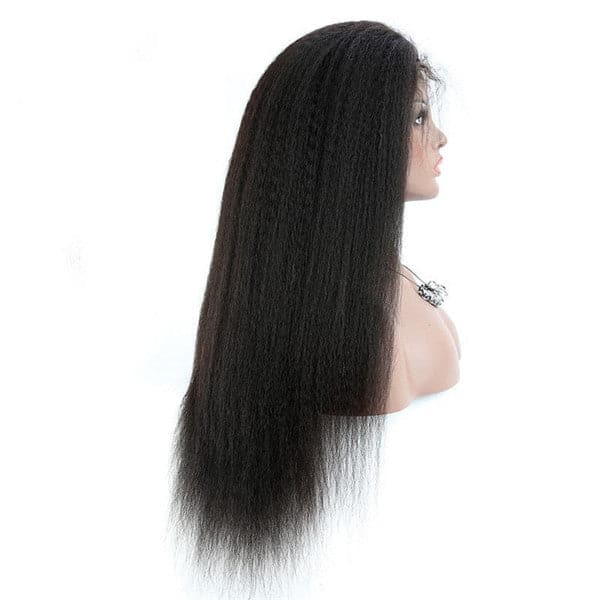 HD Clear Lace Kinky Straight 13x6 Lace Front Wig BCEB-1