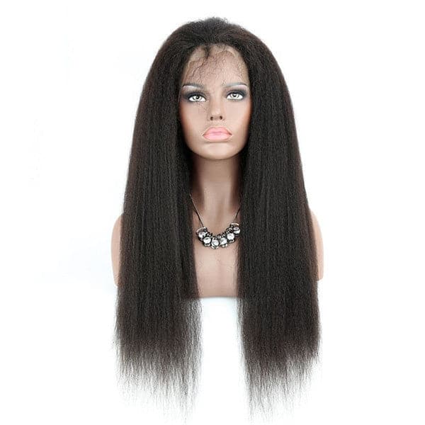 HD Clear Lace Kinky Straight 13x6 Lace Front Wig BCEB-1