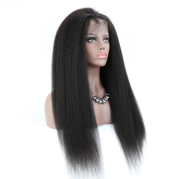 HD Clear Lace Kinky Straight 13x6 Lace Front Wig BCEB-1