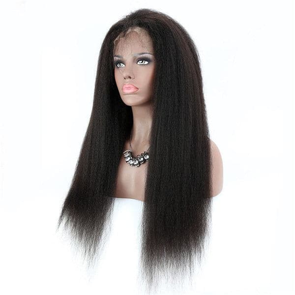 HD Clear Lace Kinky Straight 13x6 Lace Front Wig BCEB-1