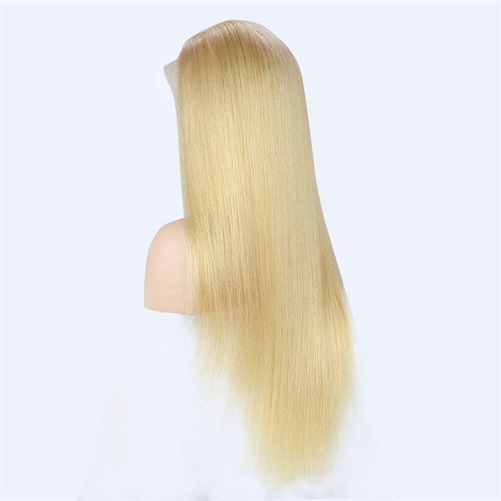 200% Density #613 Blonde Straight 13x4 Lace Front Wig 20MBBST#613