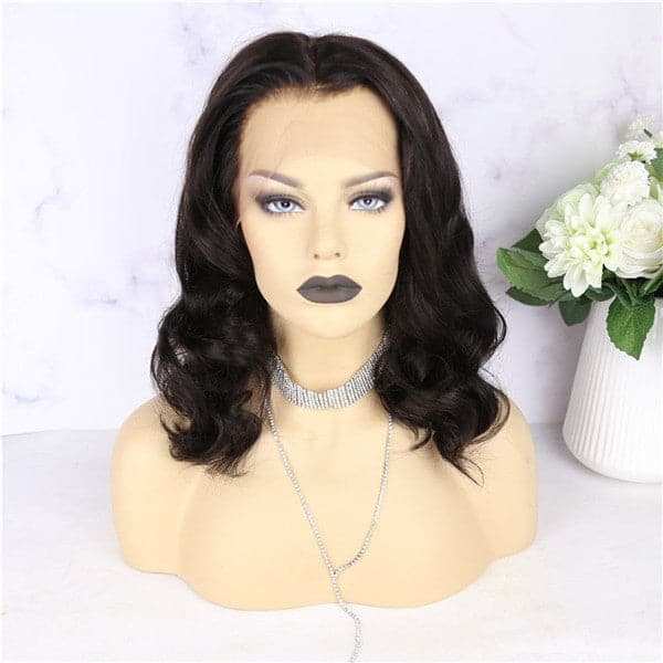 Pre Plucked Body Wave BOB HD Lace Front Wig OBCBB08