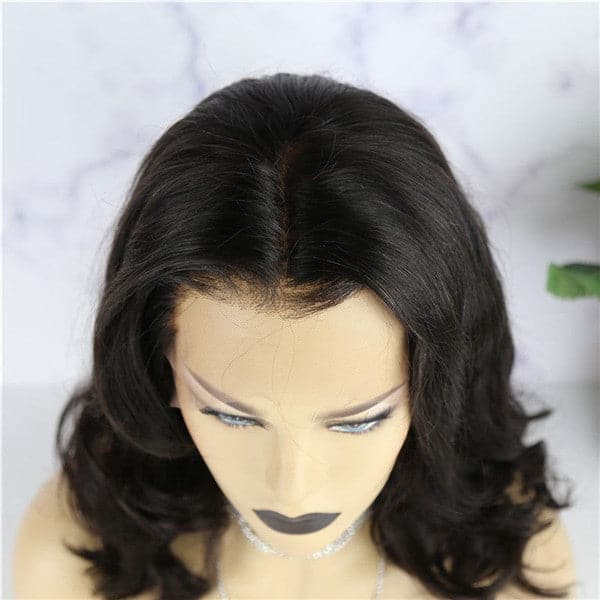 Pre Plucked Body Wave BOB HD Lace Front Wig OBCBB08