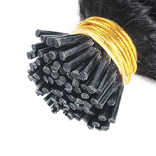 kinky curly i tip hair extensions