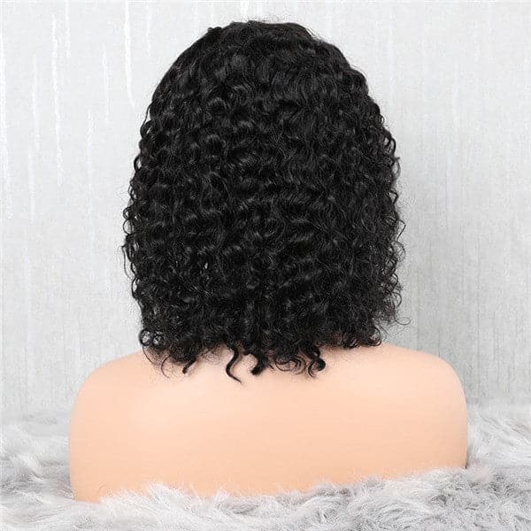 Pre Plucked Deep Curly HD Lace Front BOB Wig OBCL-1