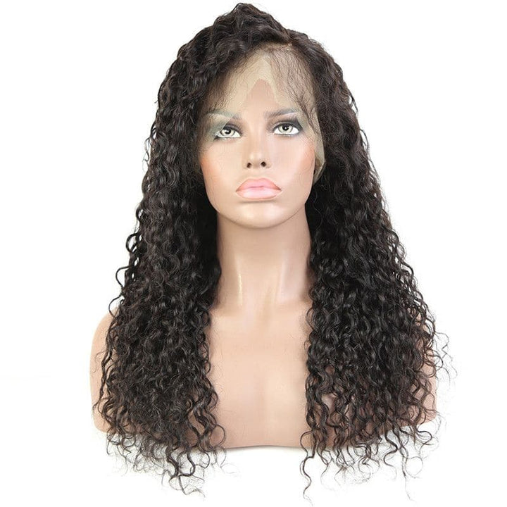 NEW Pre Plucked Water Wave 360 HD Lace Frontal Wig BWF-4