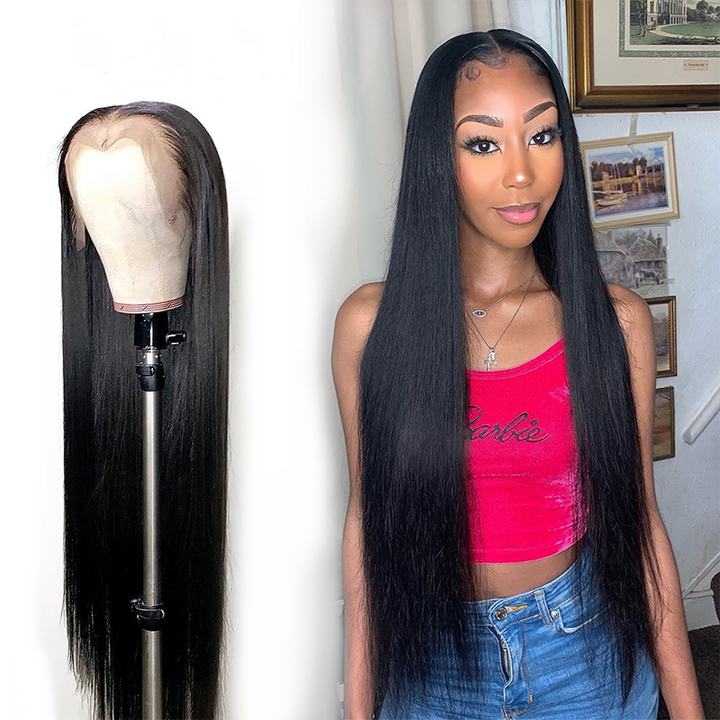 200%-250% Density 26-30 Inches Straight 13x4 Lace Front Wig LTBBT-1