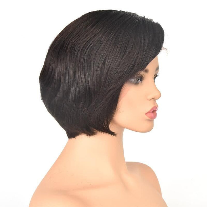 Pre-Styled Pixie Cut Layered Straight BOB Lace Wig OBCT-T3