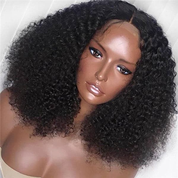 Pre Plucked Afro Kinky Curly 13x6 HD Lace Front Wig TBAF01