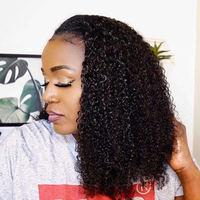 tape in hair extensions before and after